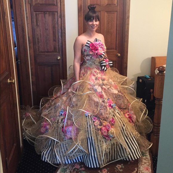 HP Stella de Libero Floreo Japanese Designer Dress - Picture 2 of 5